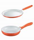 Prestige Ceramic Twin Pack (Fry Pan- 200 mm and Omni Tawa- 250 mm )