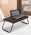 Nilkamal Inspiron Portable Laptop Table in Walnut Colour