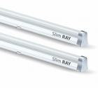 Crompton LDSLR18-CDL Slim Ray 18-Watt LED Batten (Pack of 2, White Gray, Linear)