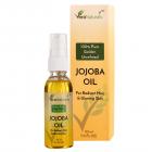 Vera Naturals Jojoba Oil, 50ml, Pure Unrefined Cold Pressed for Hair,Face,Body and Nails
