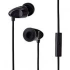 AmazonBasics In-Ear Headphones with universal mic (Black)