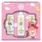 Mom & World Baby Girl Kit - Wash + Baby Sunscreen Lotion + Baby Nourishing Lotion by Mom & World