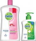 Dettol Liquid Hand Wash Jar Skincare 900 ml with Free Dettol Handwash 200 ml (Any Variant)