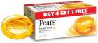 Pears Pure & Gentle Bathing Bar  (4 x 125 g)