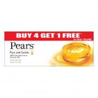 Pears Pure And Gentle Bathing Bar, 125g (Pack Of 5)