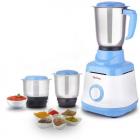 Lifelong Bolt LLMG70 750 W Mixer Grinder  (White, Blue, 3 Jars)