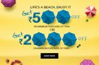 Rs 500 off on Rs 1699, Rs 2000 off on Rs 4999 + 20% Cashback