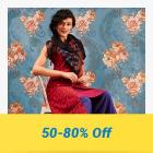 Flat 80% Off On Women Clothing & Accessories