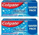 Colgate MaxFresh Anticavity Gel, Peppermint Ice Toothpaste  (600 g, Pack of 2)