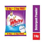 Mr. White Detergent Powder - 5 Kg with Free 2Kg