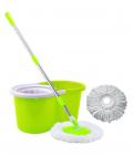 Genex Plastic Bucket With 1 Handle & 2 MOP Head