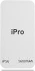 iPro IP56 Smartphone 5600 mAh Power Bank  (White)