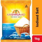 Aashirvaad Salt - Iodised, 1kg Bag