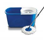 Gala Spin mop with easy wheels and bucket for magic 360 degree cleaning (with 2 refills)