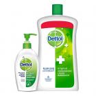 Dettol AFJST32 Original Liquid Soap Jar - 900 ml and Dettol Sanitizer - 200 ml