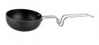 Tosaa Vagharia Hard Anodized Tadka Pan, 100mm, Black