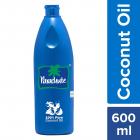 Parachute jumbo pack 100% pure coconut oil 600 ml (bottle )