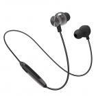 pTron Intunes Pro Magnetic in-Ear Wireless Bluetooth Headphones with Mic - (Gray)