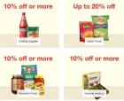 Big saving on Grocery 10%-50% Off