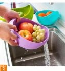 Home Creations Strainer & colander for Vegetables, Fruits & Pulses, Set of 2