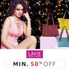 Minimum 50% Off On Lavie Bags