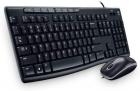 Logitech MK200 Media Wired Keyboard and Mouse Combo (Black)