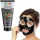 Organix Mantra Activated Charcoal Peel Off Mask 120ml, Deep Cleansing Mask, Deep Pore Cleanse for Acne, Oil Control, and Anti-Aging Wrinkle Reduction with Bentonite Clay, Rosehip Oil