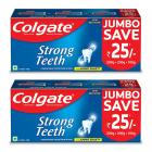 Colgate Strong Teeth Anticavity Toothpaste with Amino Shakti - 500gm (Pack of 2)