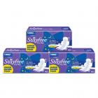 Stayfree Dry Max All Night XL Dry Cover Sanitary Pads For Women Combo 2 Plus 1 Free, 3 x 42s (126 pads)