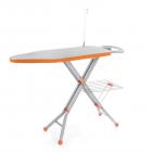 Bathla X-Pres Ace - Large Foldable Ironing Board with Aluminised Ironing Surface (Silver)