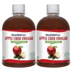 HealthViva Apple Cider Vinegar 500 ML - Pack of 2