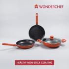 WONDERCHEF Power Induction Bottom Cookware Set  (Aluminium, 4 - Piece)