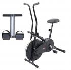 Lifeline LEC102TTDS Exercise Bike and Tummy Trimmer (Black)