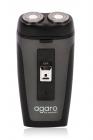 Agaro DS-581 Two-Head Rotatory Quick Shaver (Black/Gray)