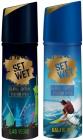 Set Wet Global Edition Bali Bliss With Las Vegas Live Perfume Spray Perfume Body Spray - For Men  (240 ml, Pack of 2)