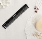 Amazon Brand - Solimo Handmade Black Long Barber Comb, 18 cm x 3 cm