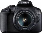 Canon EOS 1500D 24.1 Digital SLR Camera (Black) with EF S18-55 is II Lens, 16GB Card and Carry Case