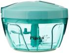 Pigeon New Handy Plastic Chopper with 3 Blades, Green