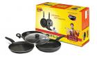 Nirlep Kitchen Essential Gift Set, 3-Pieces, Black