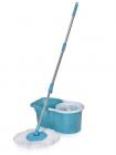 Gala Aqua Spin 151617 Mop (Aqua Blue and White, 4-Pieces)