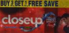 Closeup Ever Fresh Red Hot Gel Toothpaste - 150 g (Buy 3 get 1)