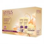 Lotus Herbals Radiant Gold Cellular Glow Facial Kit, 170g