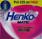 Henko Top Load Powder - 1 kg with Free Pril Liquid - 225 ml