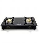 Fabsurya 2-Burner 7 MM Toughened Glass Top - Gas Stove