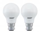 Instapower Base B22 9-Watt LED Bulb (Cool Day Light and Pack of 2)