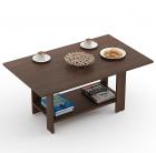 Bluewud Osnale Coffee Table (Wenge, Rectangular)