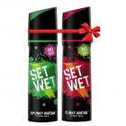 Set Wet Perfume, 120ml (Spunky and Funky Avatar, Pack of 2)