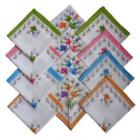 Kids 100% Cotton Handkerchiefs for Multipurpose use - Set of 12