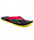 Puma Black And Yellow Flip Flops