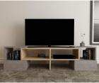 Bravo Home TV Unit (Oak and Cream)